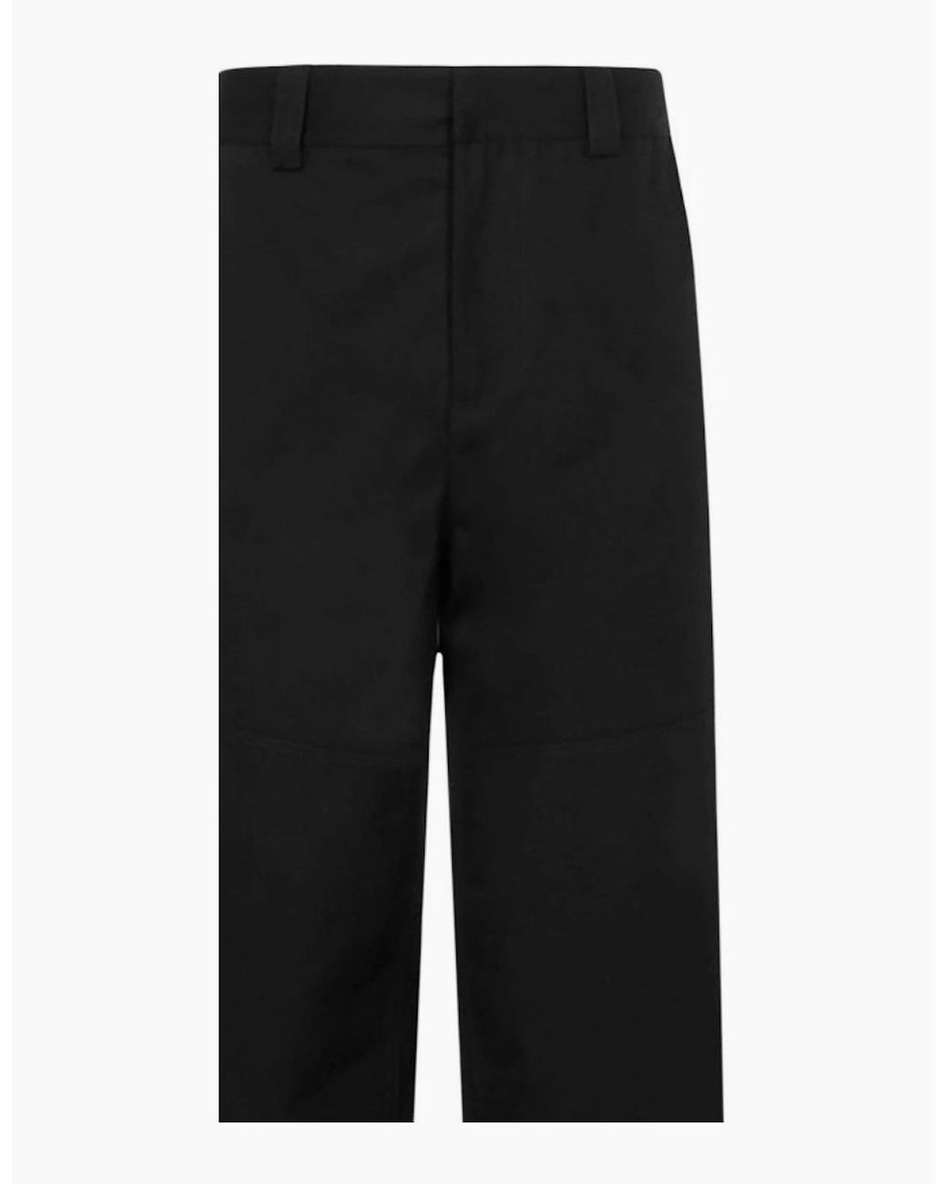 Off-White c/o Virgil Abloh Black Diag Pocket Carpenter Pant Trousers for men
