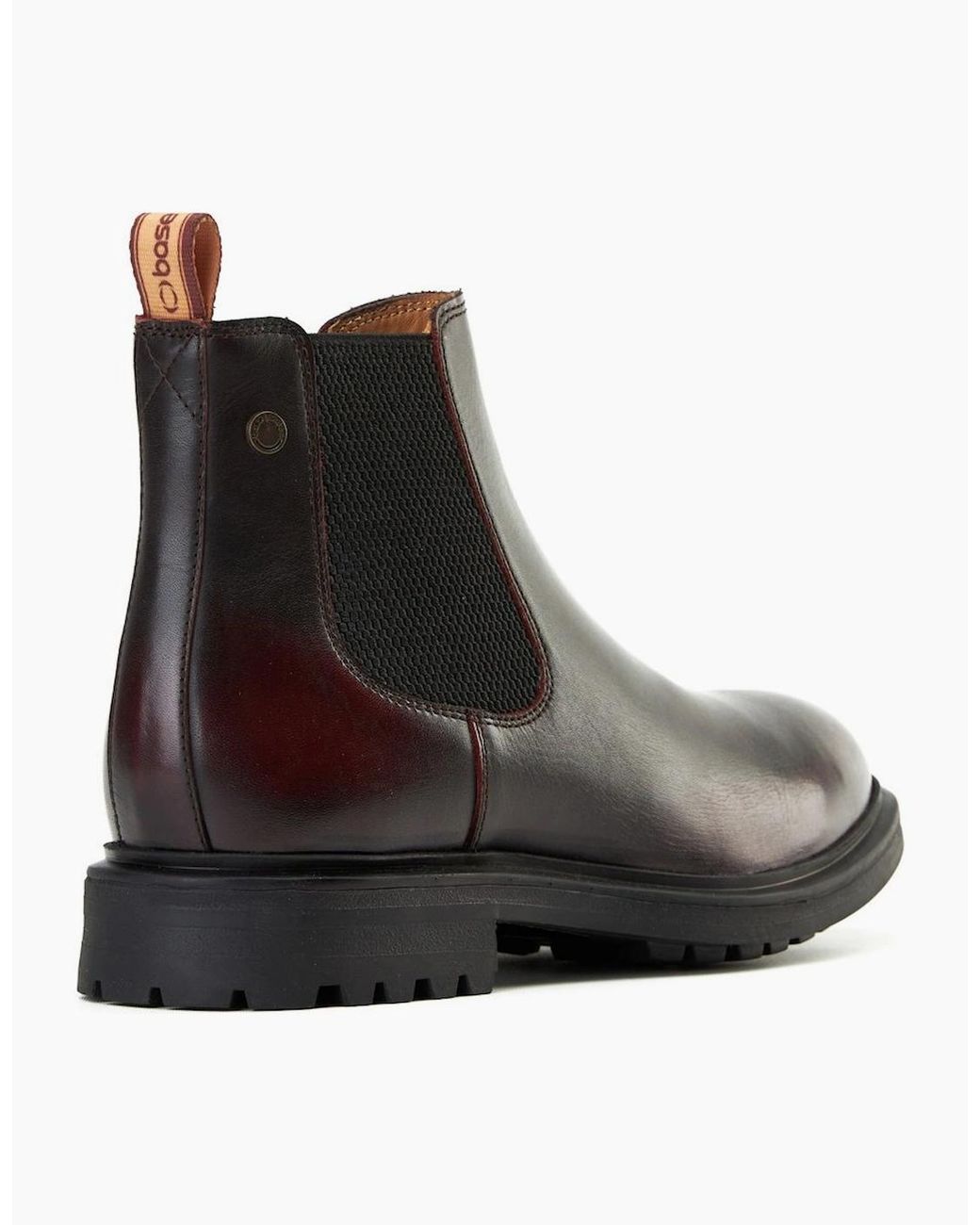 Base London Black Roebuck Chelsea Boots for men