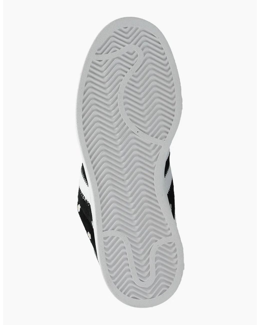 Adidas Black Campus 00S Floral-Embroidery Sneakers