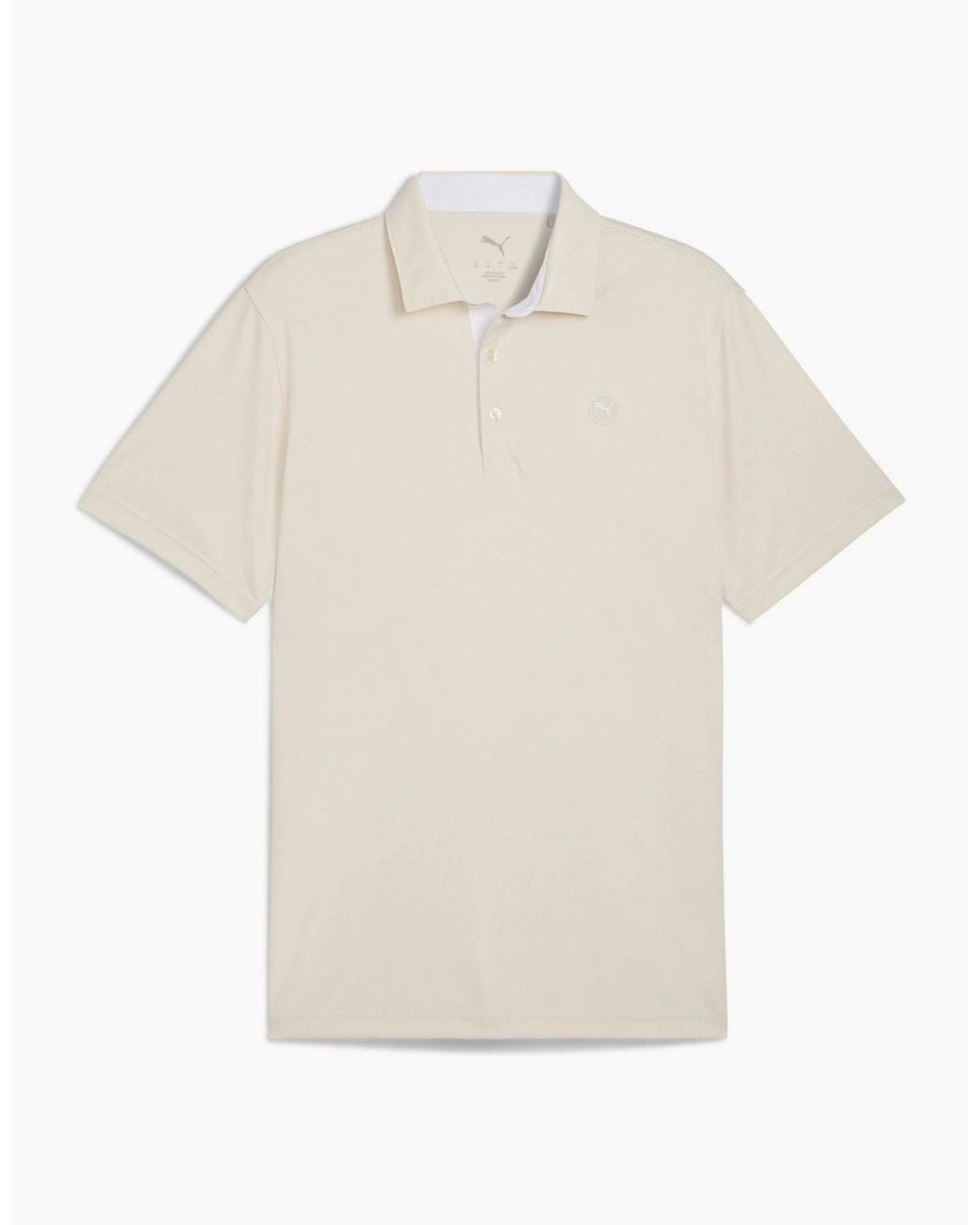 PUMA White Pure 2.0 Polo for men