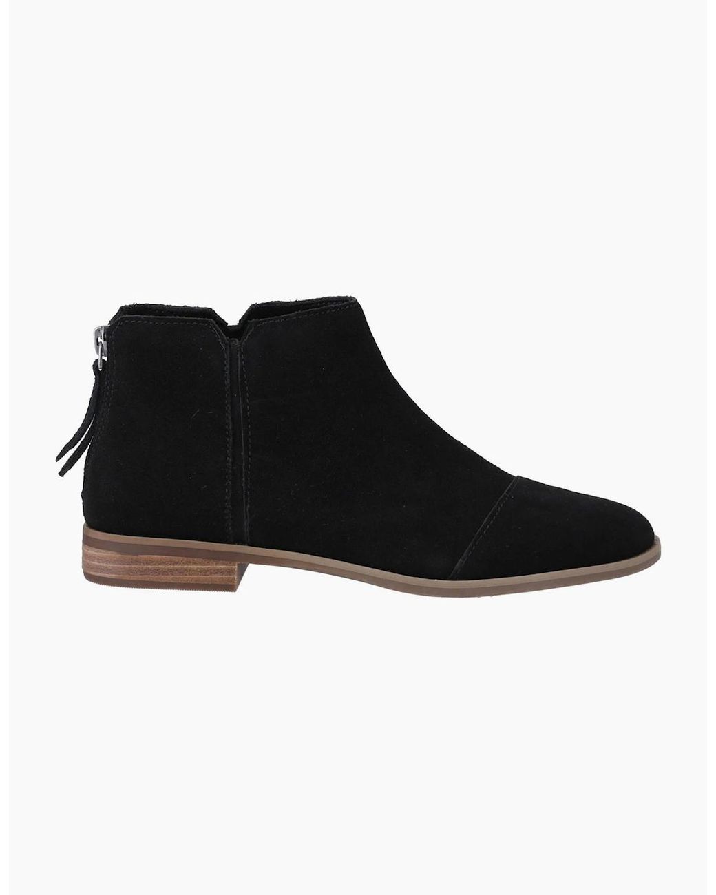 TOMS Black Rylie Ankle Boots