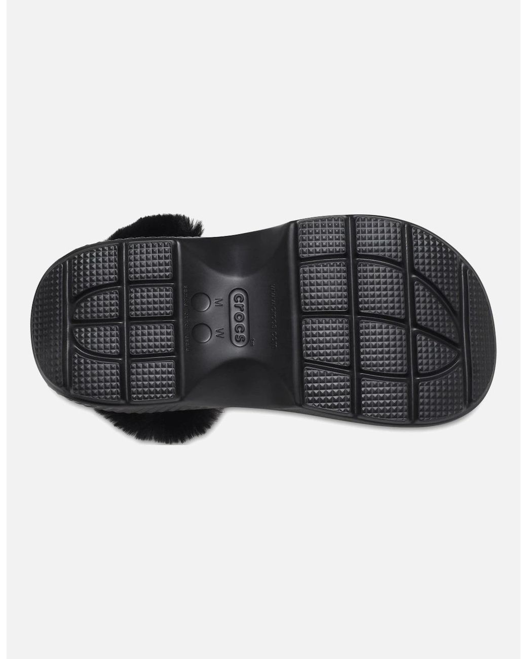 CROCSTM Black Stomp Lined Clogs