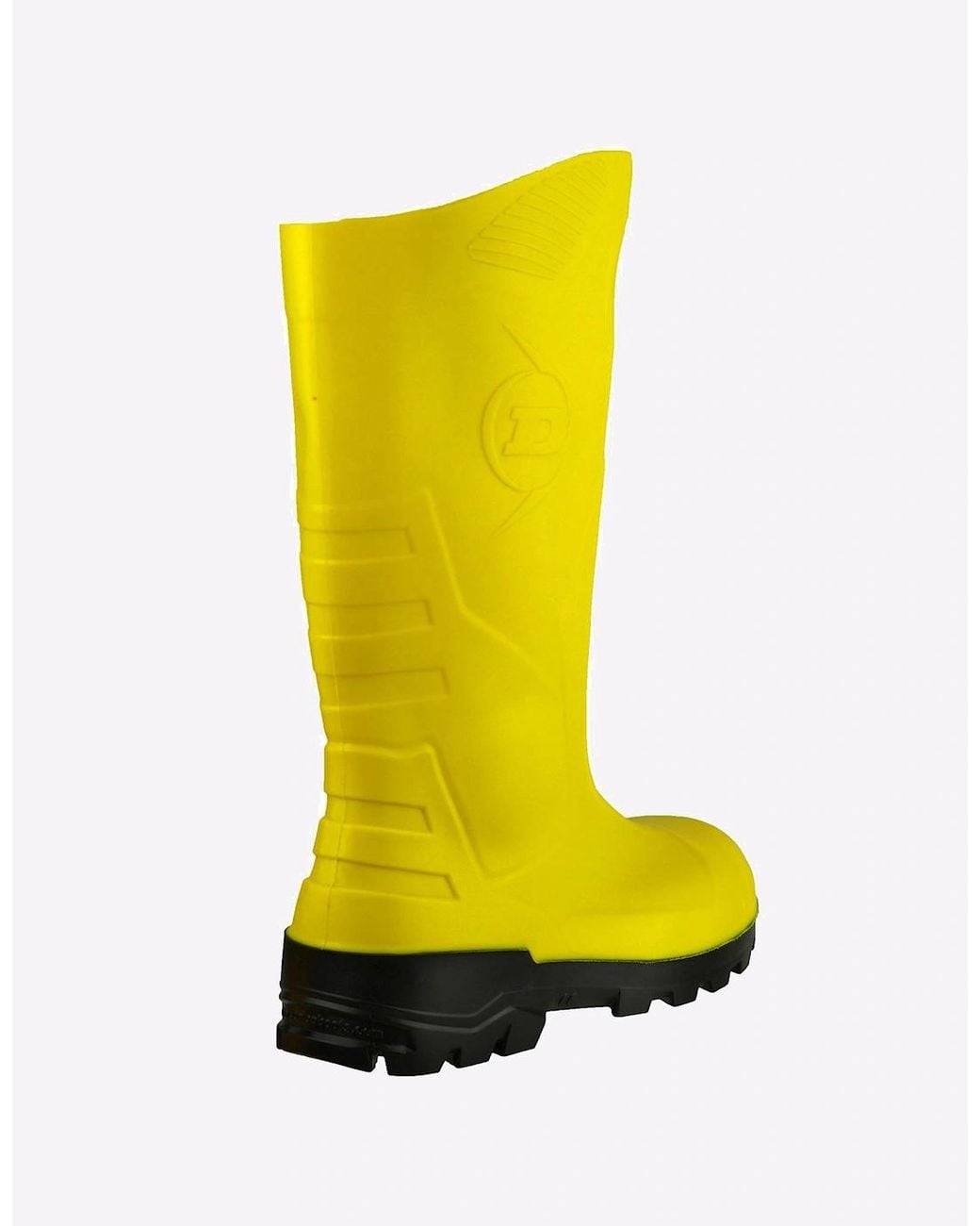 Dunlop Yellow Devon Safety Wellingtons