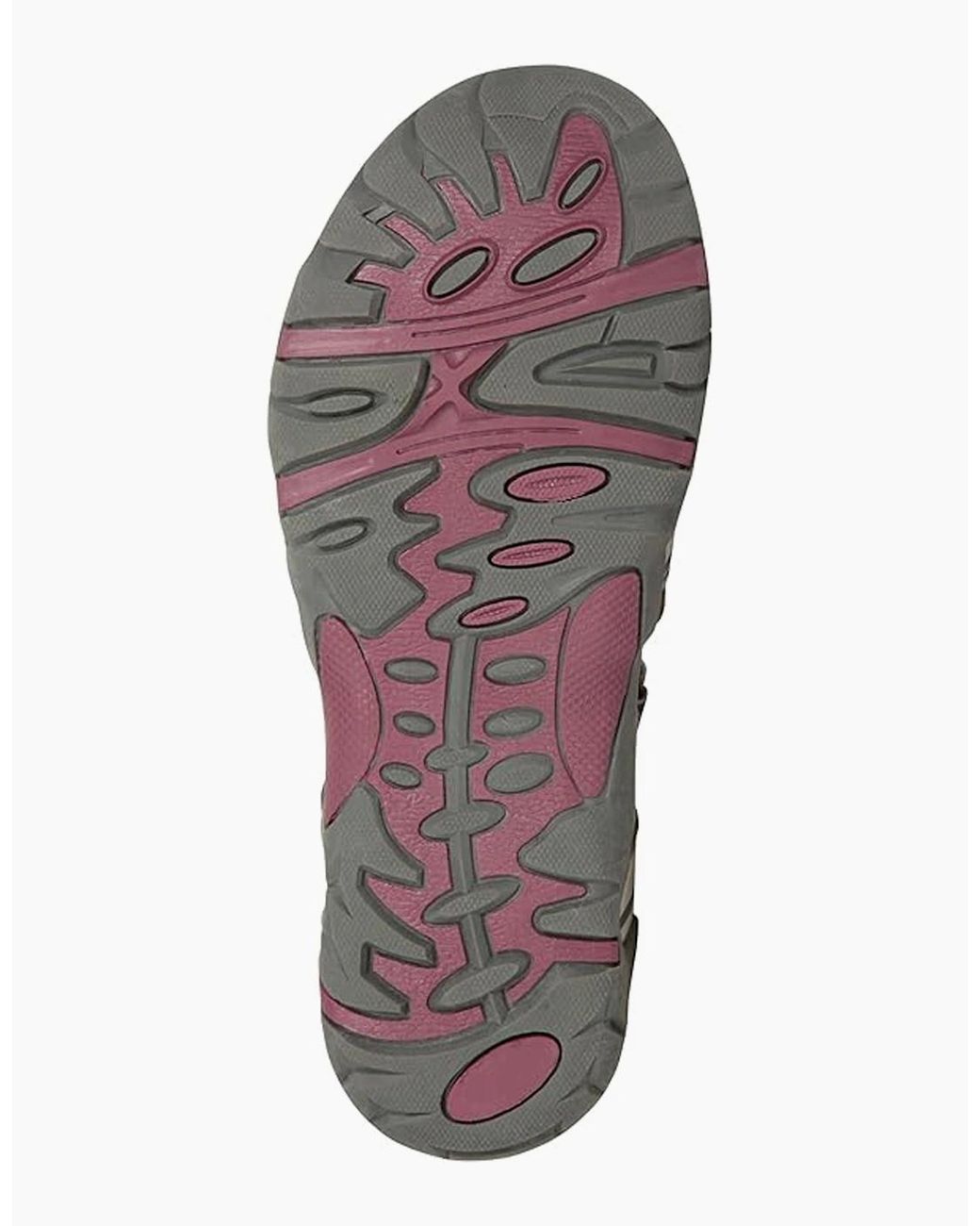 Mountain Warehouse Metallic Ladies Santorini Wide Sandals