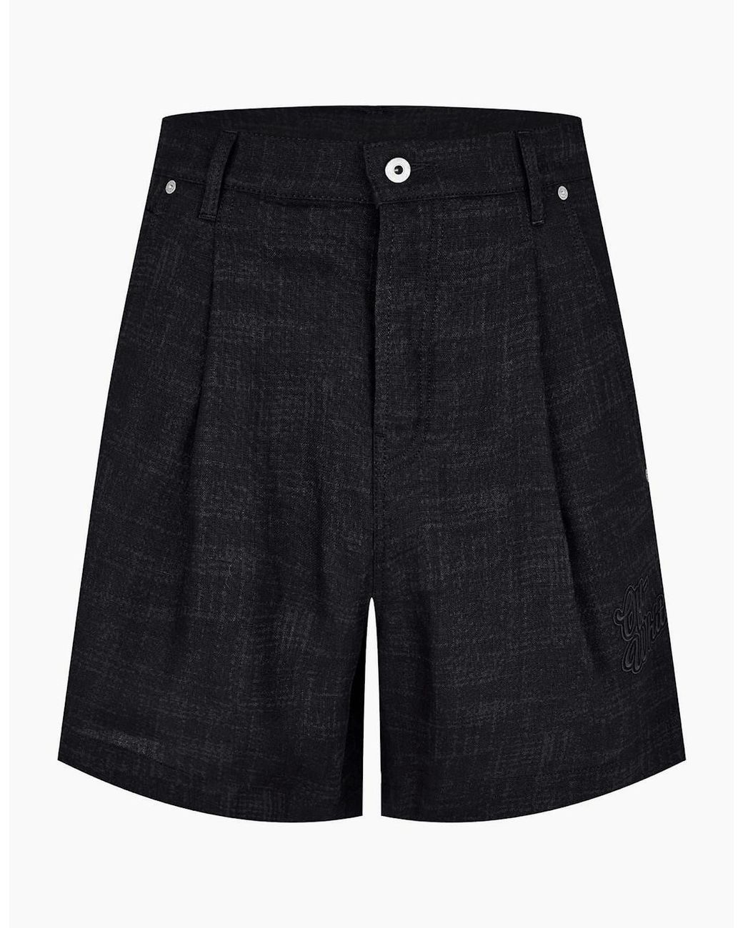 Off-White c/o Virgil Abloh Black 90S Logo Bermuda Shorts for men