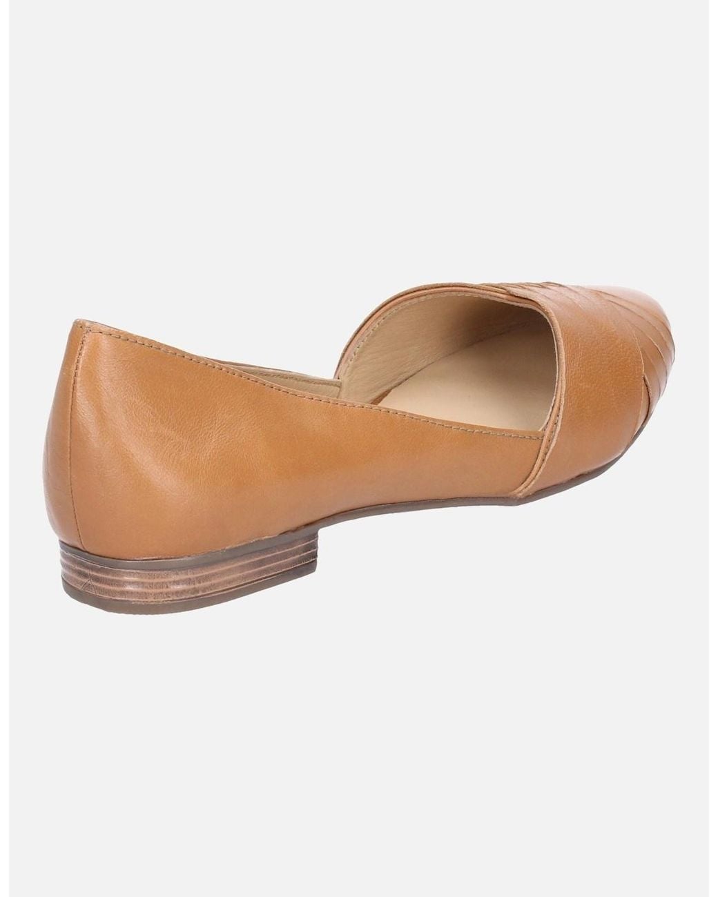 Hush Puppies White Marley Ballerina