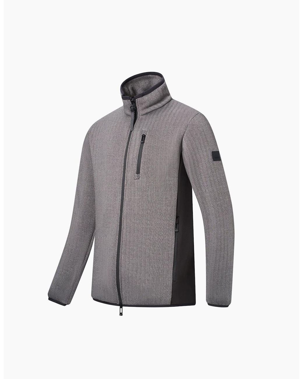 Regatta Gray Brayleigh Full Zip Fleece Jacket for men