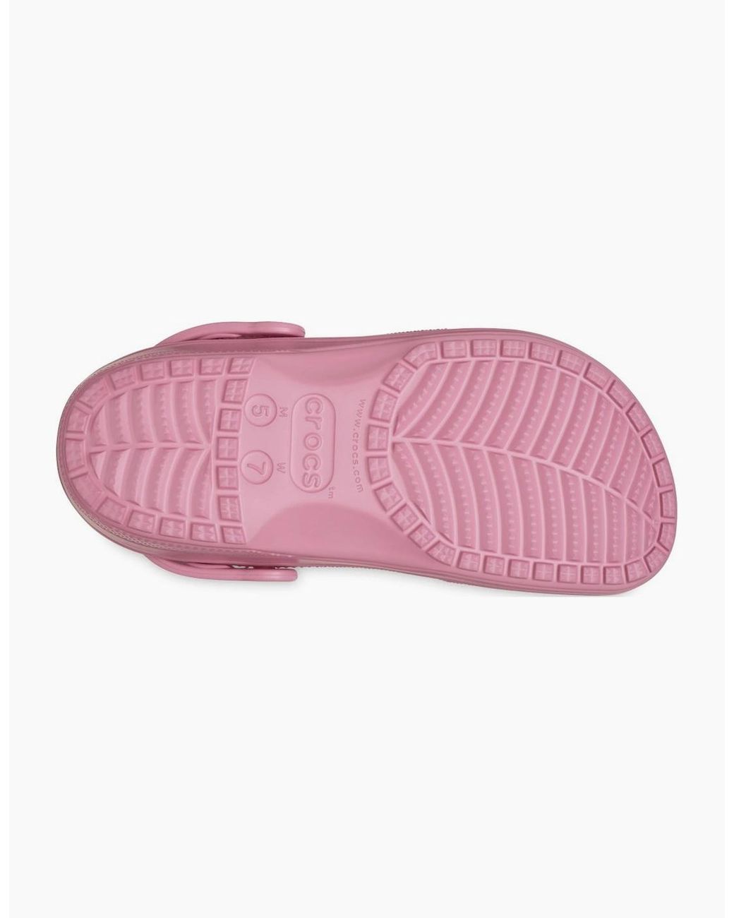CROCSTM Pink Classic Frosted Thermoplastic Rosette Clogs