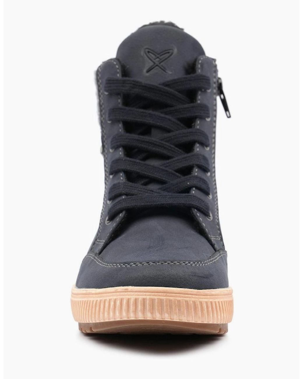 Lunar Blue Finley Ankle Boots