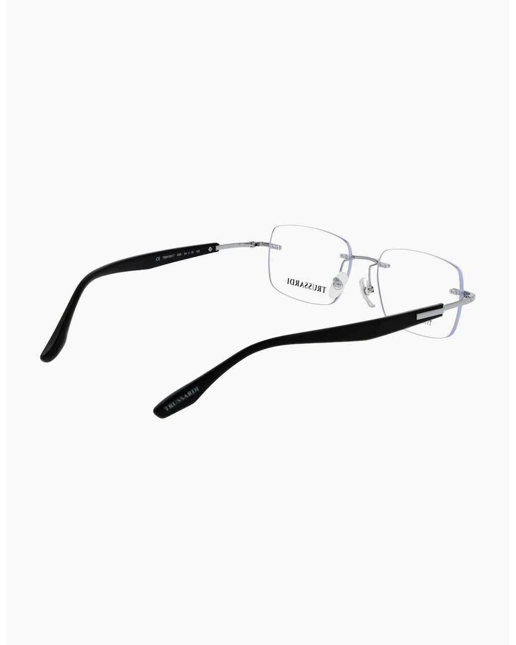 Trussardi Metallic Optical Frame Tsm1051T 03A 54 for men