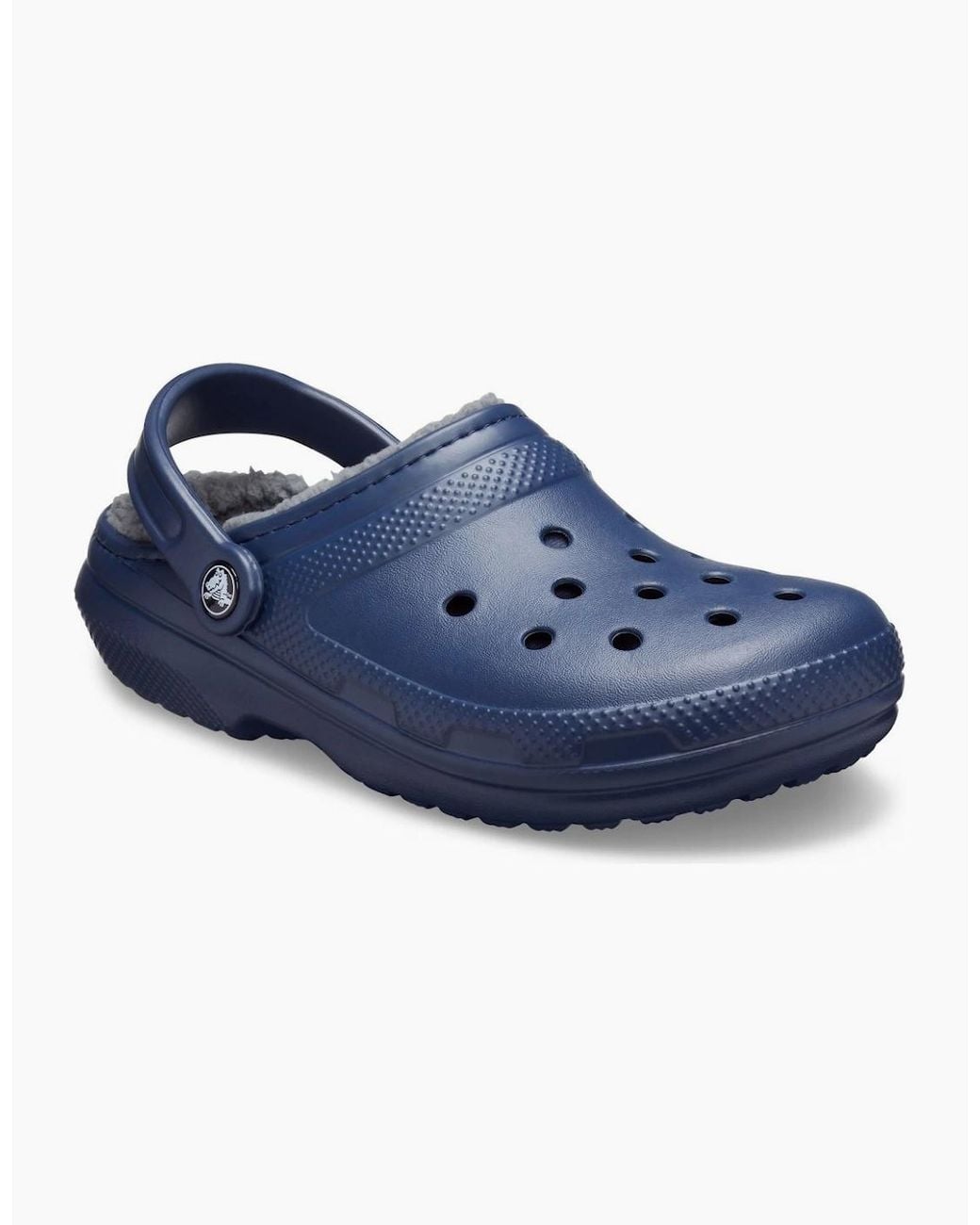 CROCSTM Blue Classic Lined Clogs