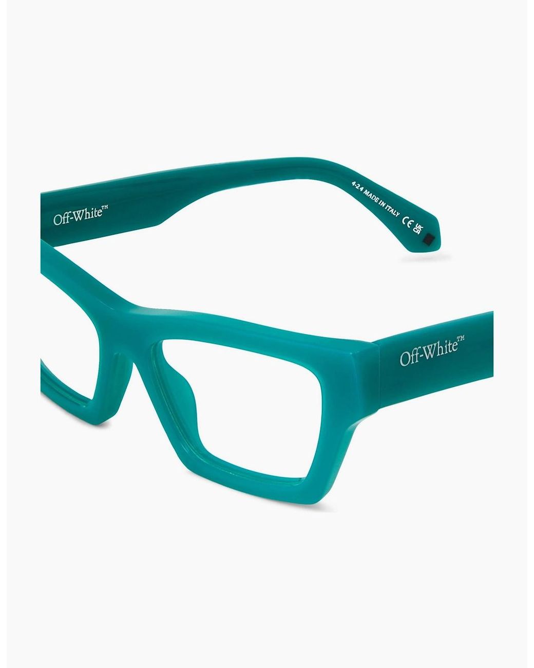 Off-White c/o Virgil Abloh Green Off Eyewear Style 7X for men