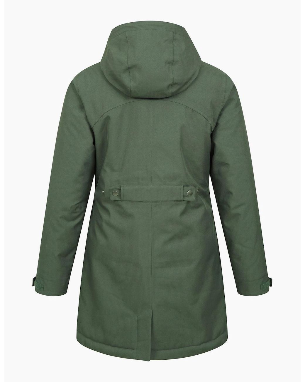 Mountain Warehouse Green Ladies Rain On Waterproof Padded Jacket