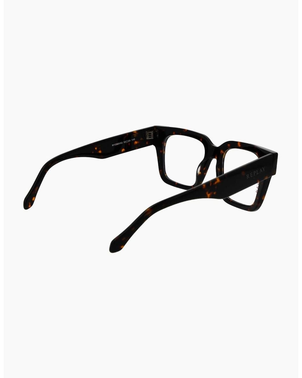 Replay Black Optical Frame Ry296V 02 53 for men