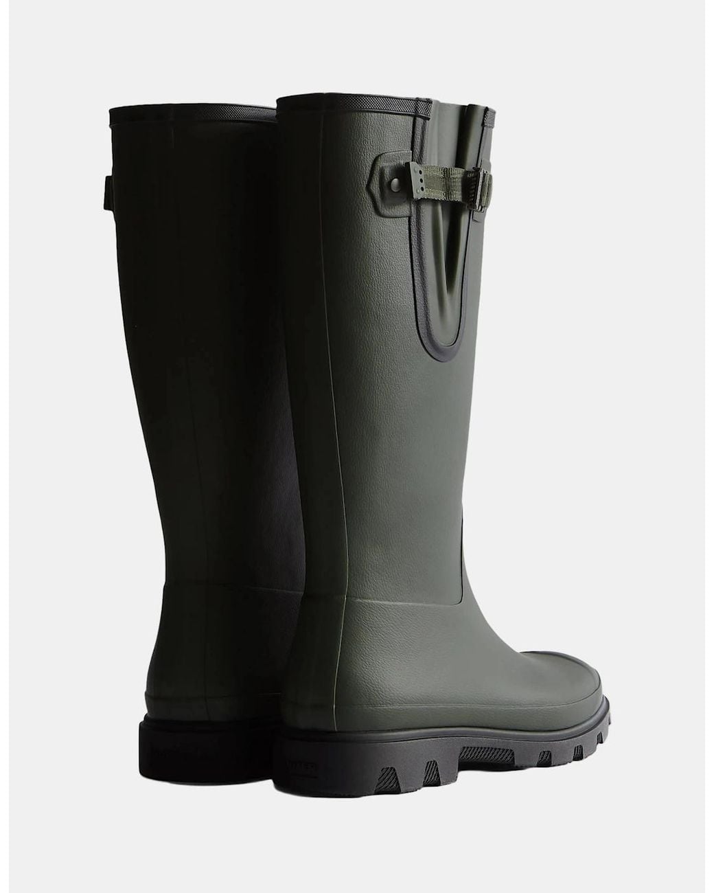 Hunter Black Downpour Adjustable Boot