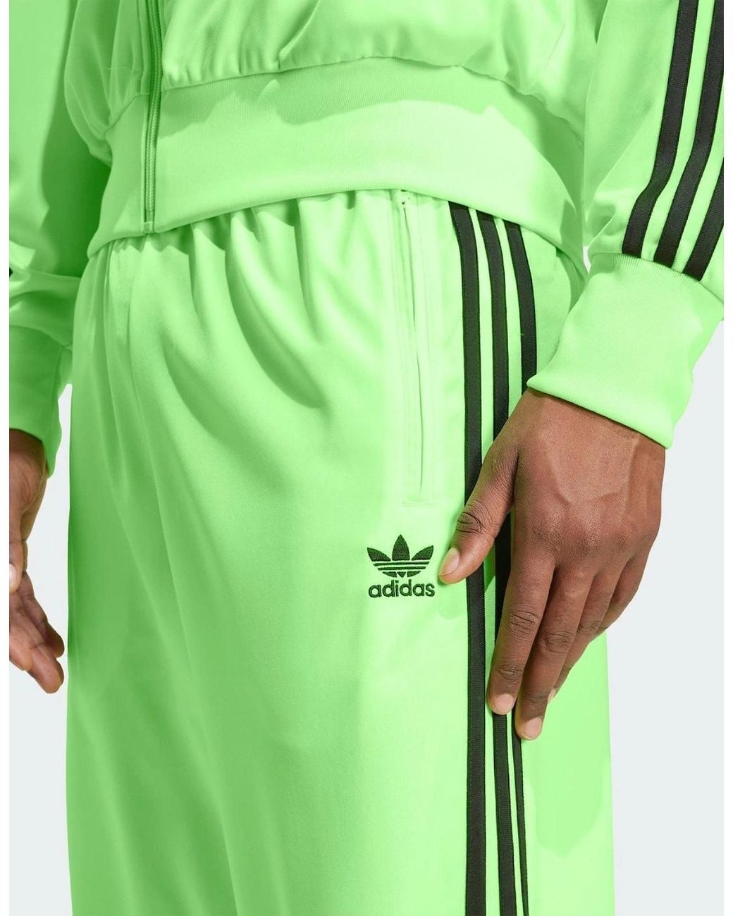 Adidas Green Originals Adicolor Classics Firebird Track Pants for men