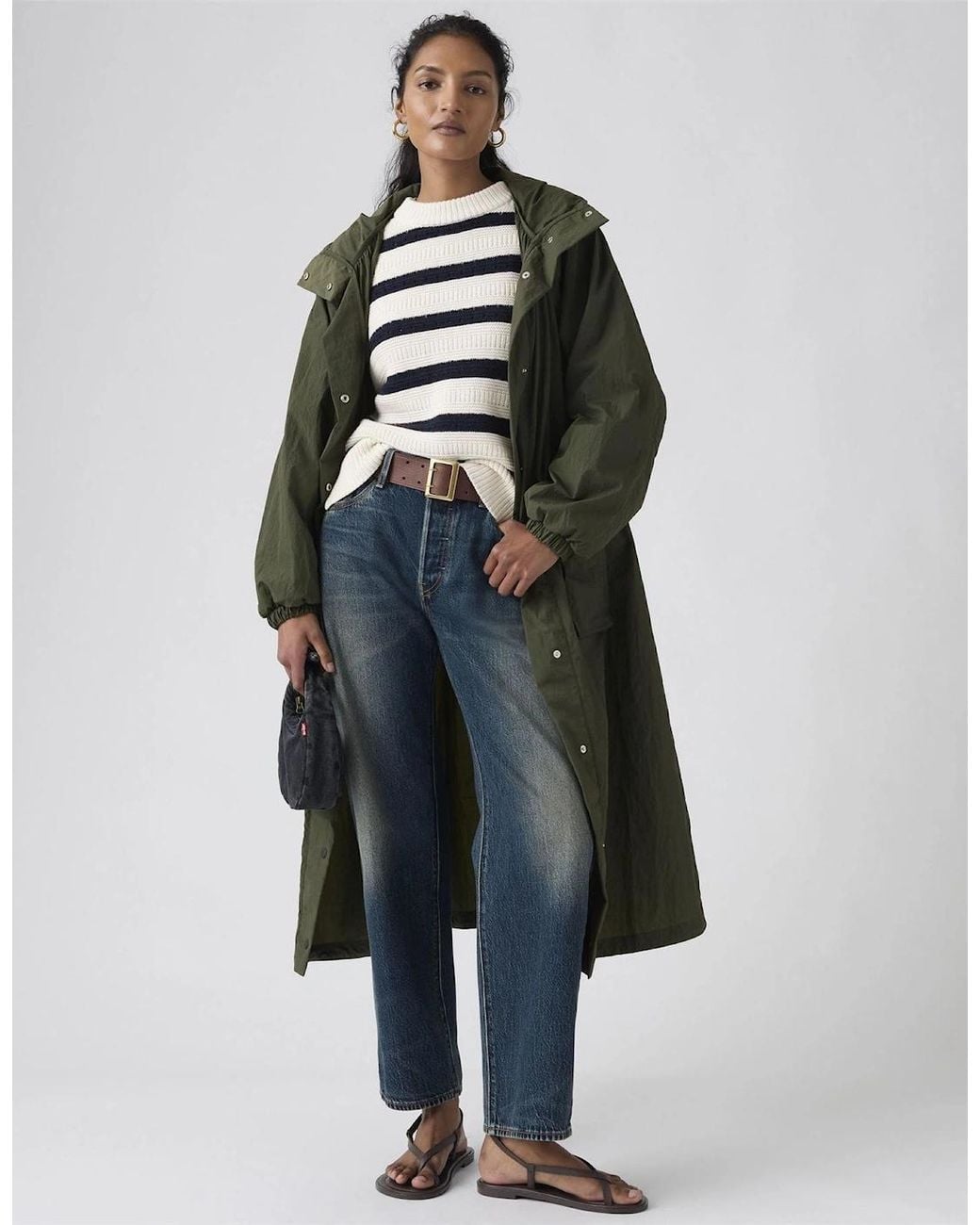 Levi's Green Levi's Simone Bubble Parka Long Deep