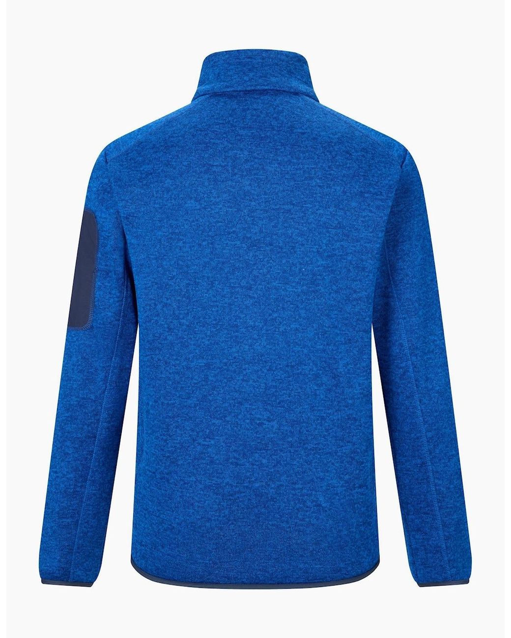 Regatta Blue Newhill Marl Full Zip Fleece Jacket for men