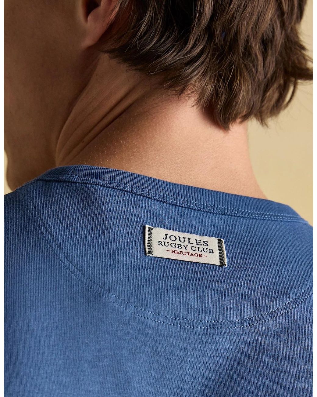 Joules Blue Rugby Club Tee T-Shirts for men