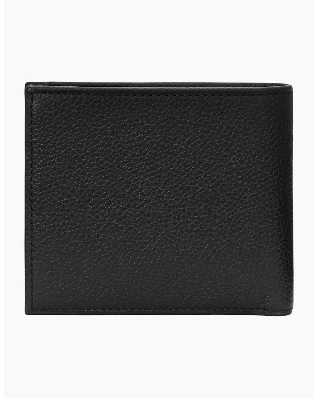Polo Ralph Lauren Black Ralph Lauren Genuine Leather Wallet M Polo Billfold Credit Card Holder for men