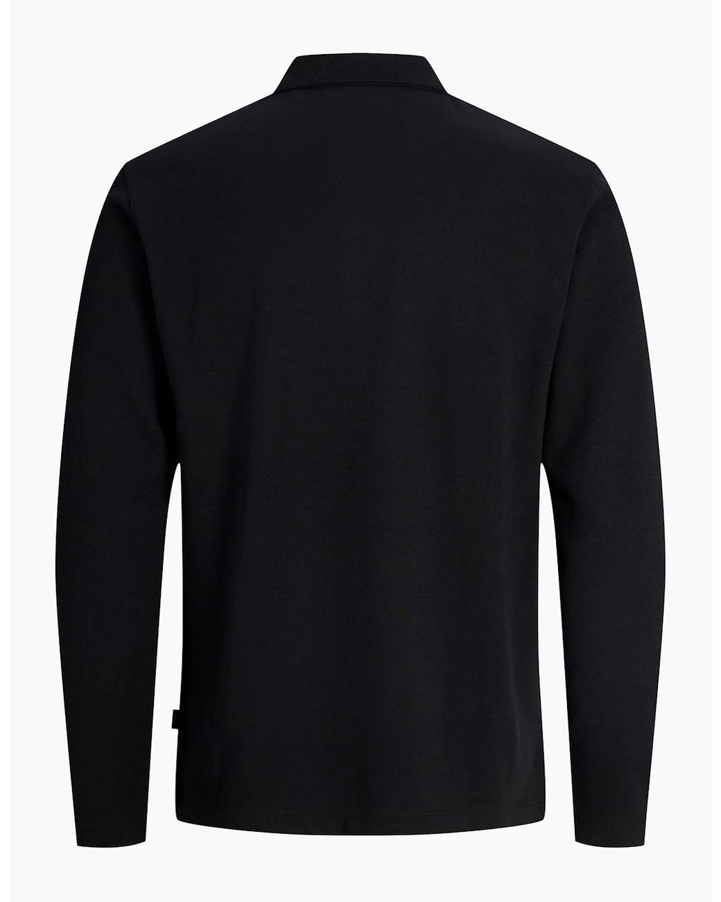 Jack & Jones Blue Jprblaethan Polo Long Sleeve Top for men