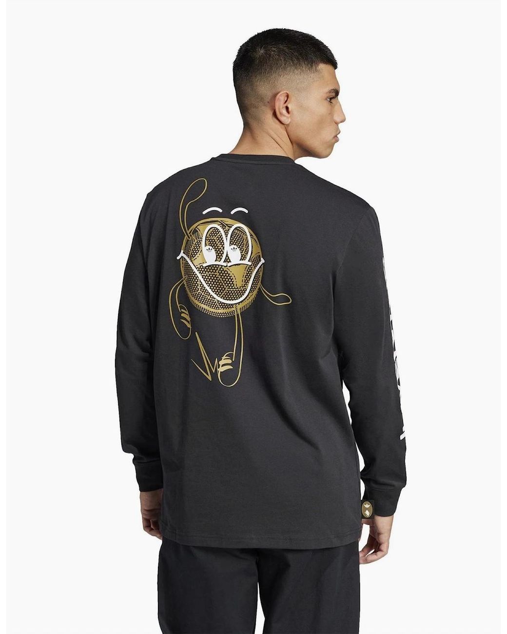 Adidas Black Juventus Graphic T-Shirt Adults for men