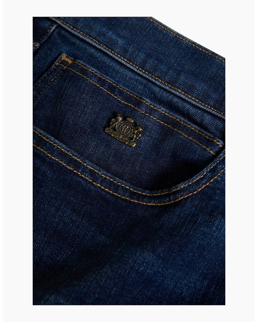 Holland Cooper Blue Classic Straight Jean Dark for men