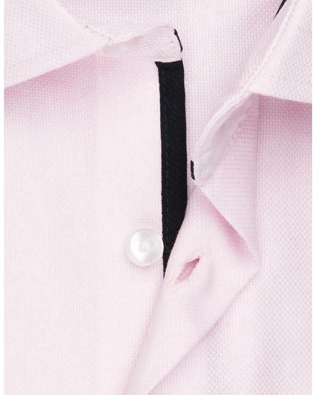 Seidensticker Pink Regular Fit Business Kent Patch Structured Business Shirt for men
