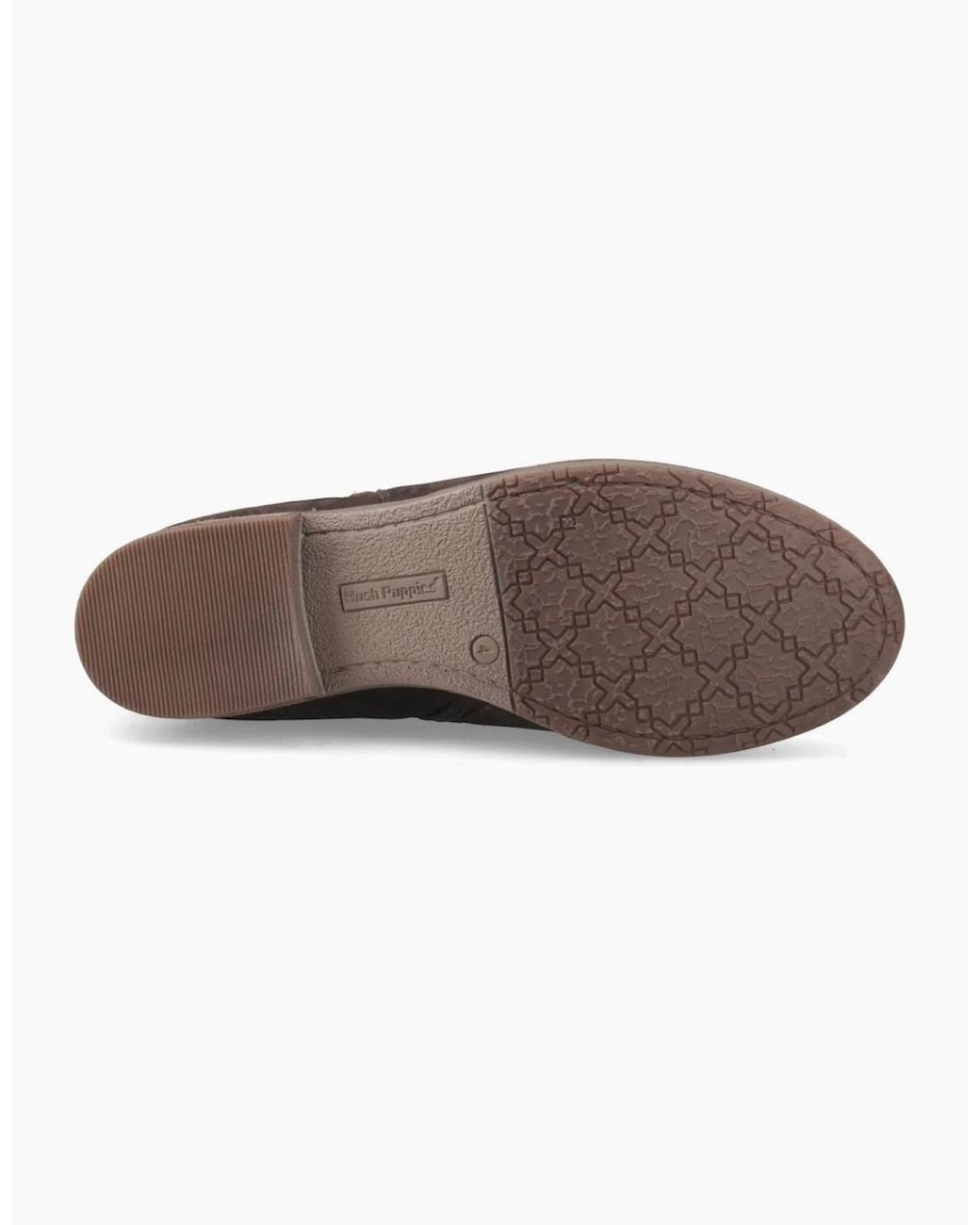 Hush Puppies Brown Ethel Ankle Boots