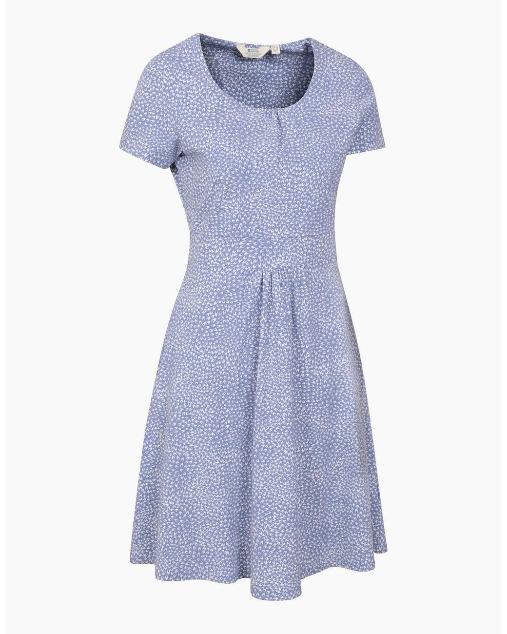 Mountain Warehouse Blue Ladies Orchid Uv Protection Dress