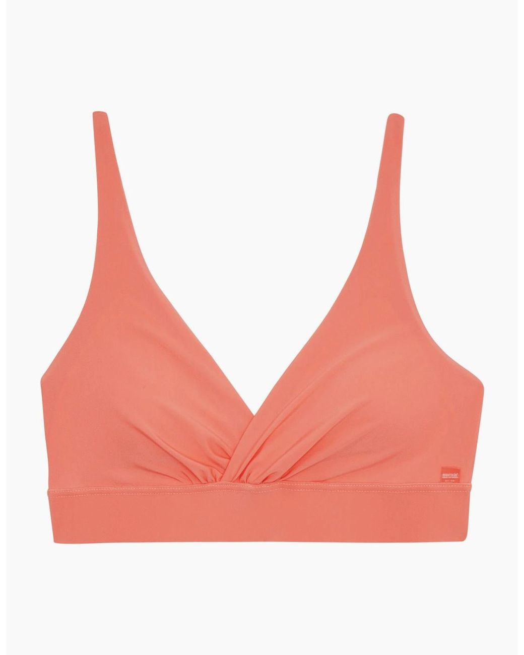 Regatta Orange Ladies Paloma Plain Bikini Top