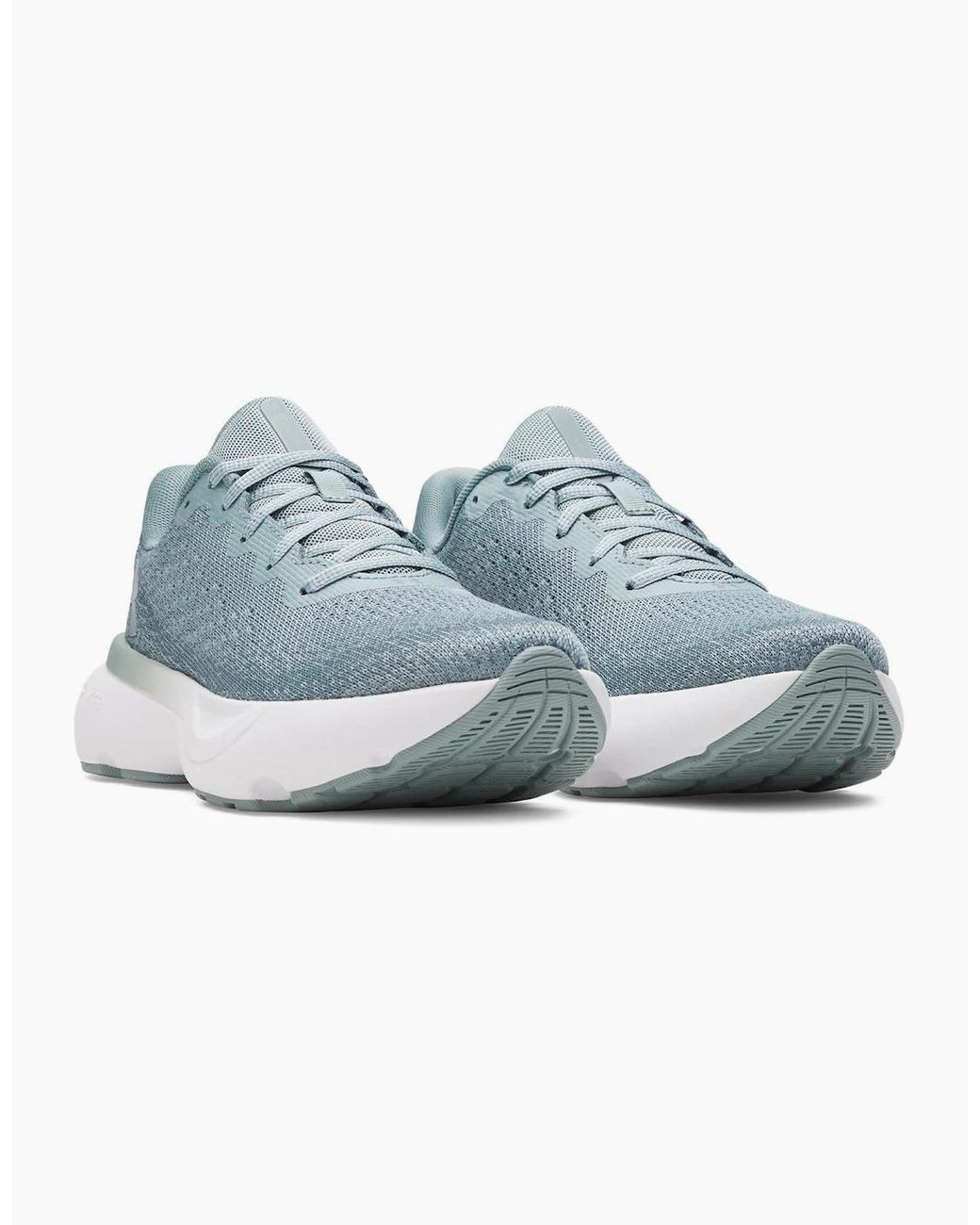 Under Armour Blue Infinite Lace-Up Low Top Sneakers