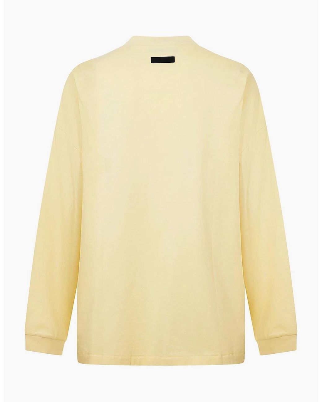 Fear Of God Yellow Long Sleeve T-Shirt for men