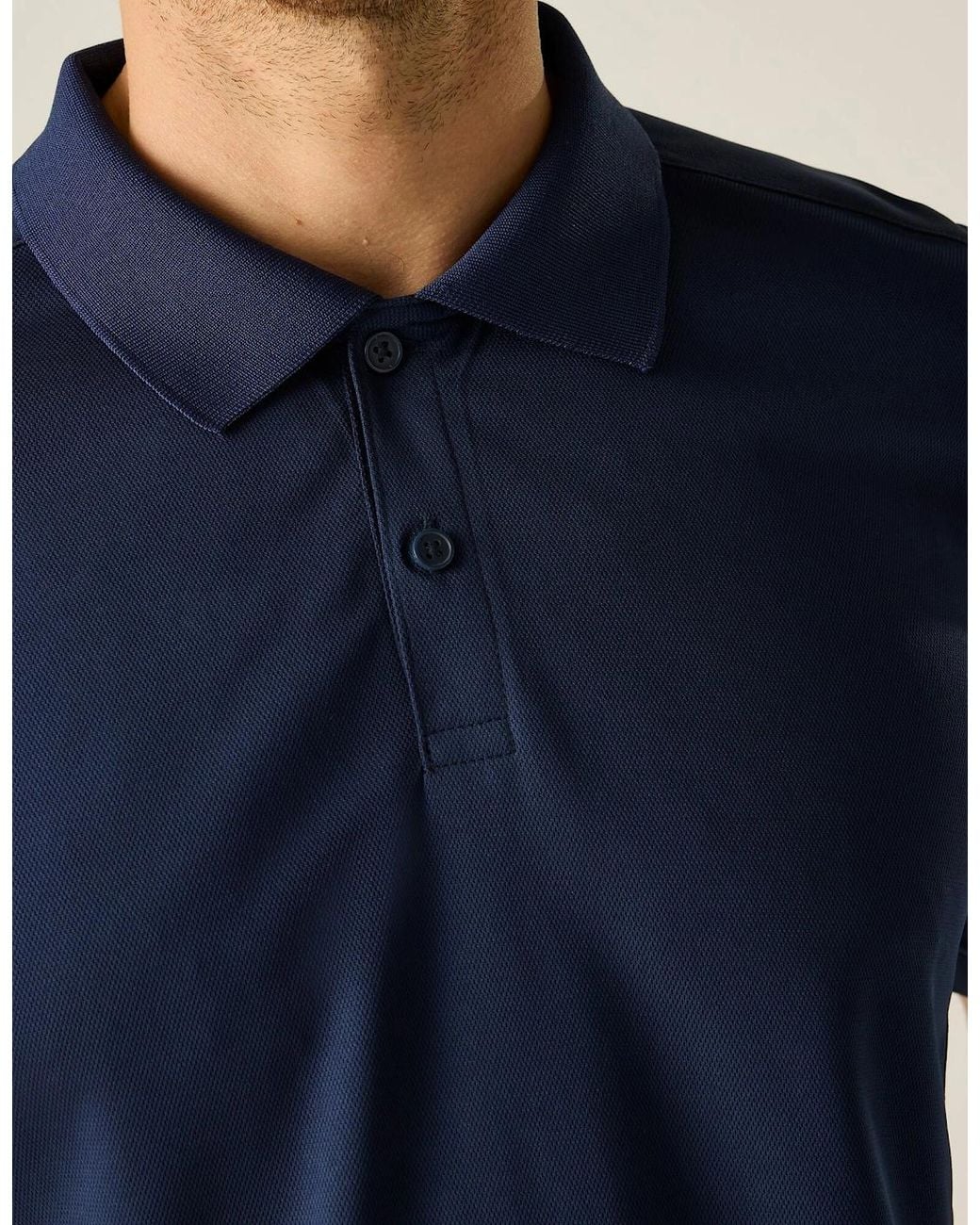 Regatta Blue Professional Adult Pique Polo Shirt