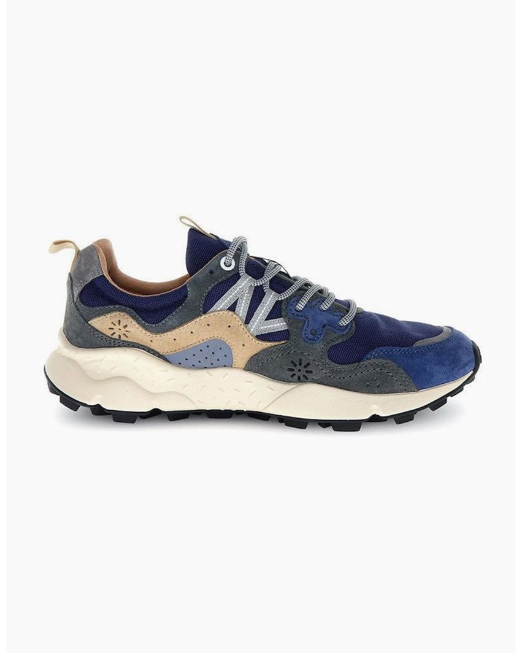 Flower Mountain Blue Yamano 3 Trainers for men