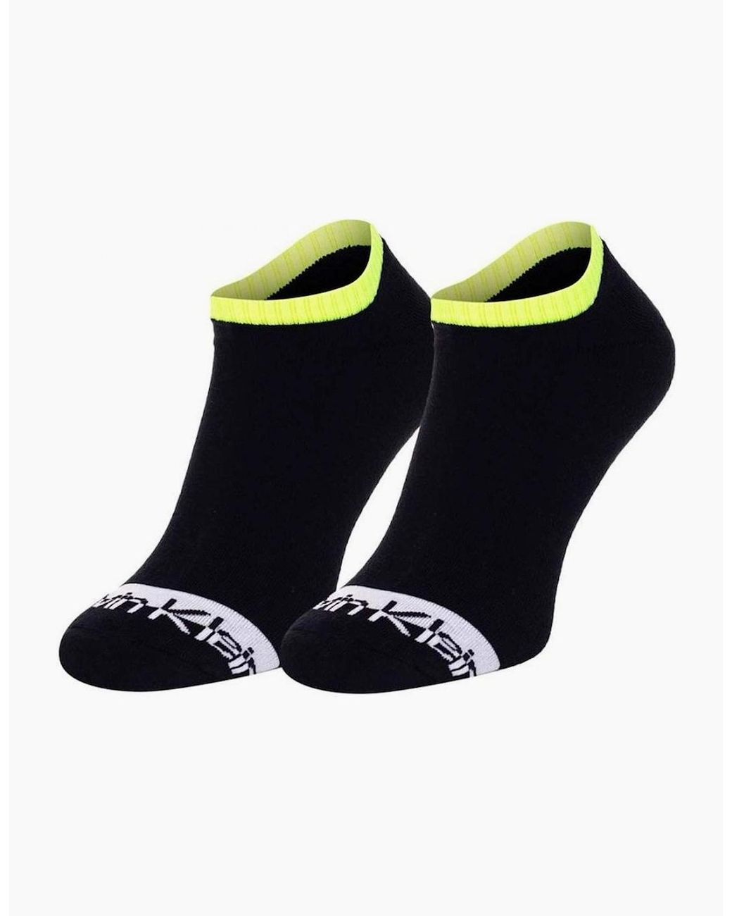 Calvin Klein Black Jeans 3-Pack Mixed Logo Athleisure Sports Trainer Socks for men