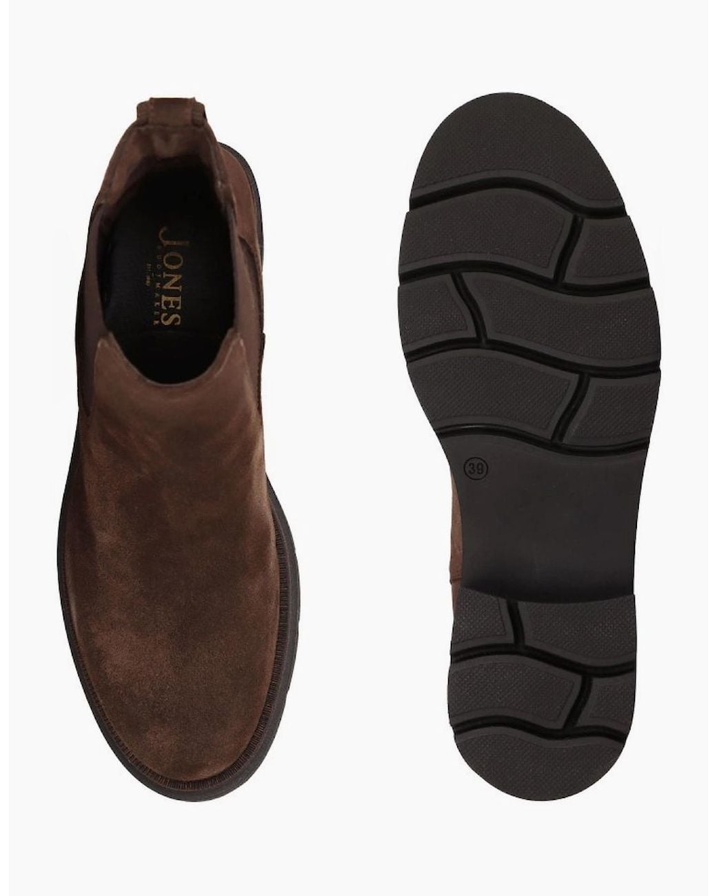 Jones Bootmaker Brown Kaiya Chelsea Boots