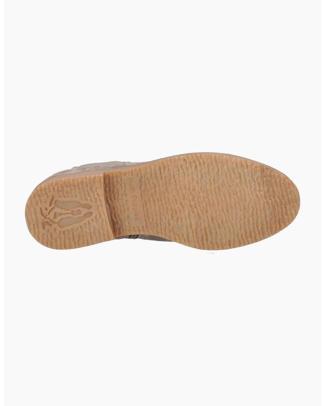 Hush Puppies Brown Maddy Suede Memory Foam Ankle Boots