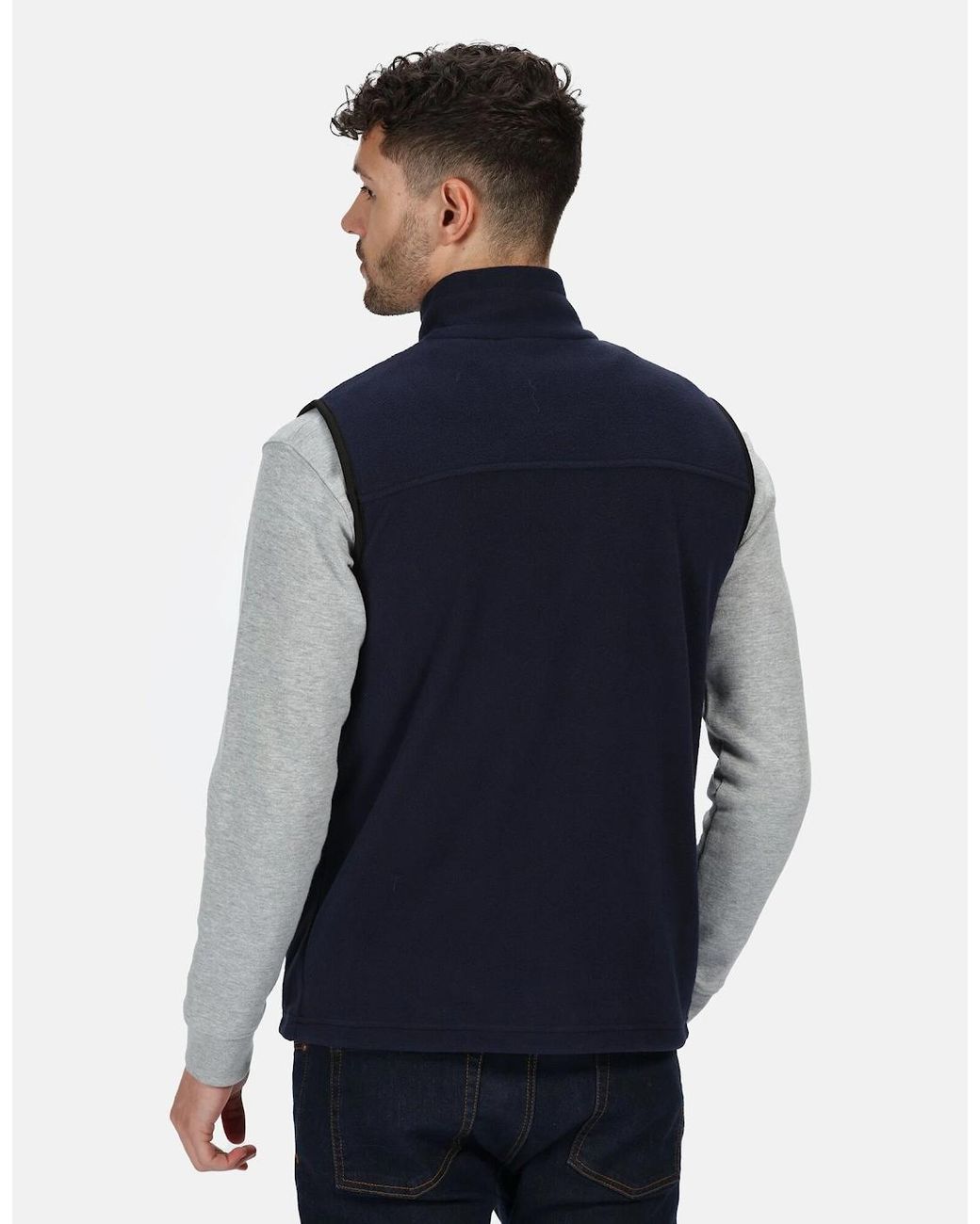 Regatta Blue Professional Adult Fleece Full Zip Body Warmer