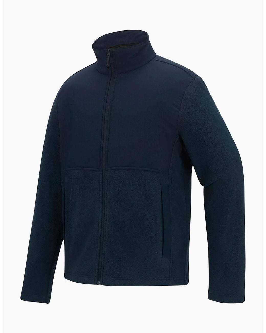 Regatta Blue Adult Recycle.Me Fleece Jacket for men