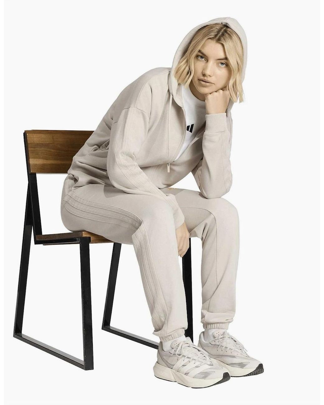 Adidas White W 3S Ft Cf Pt
