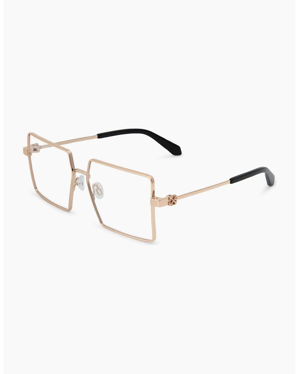 Off-White c/o Virgil Abloh Metallic Off Eyewear Style 8R for men