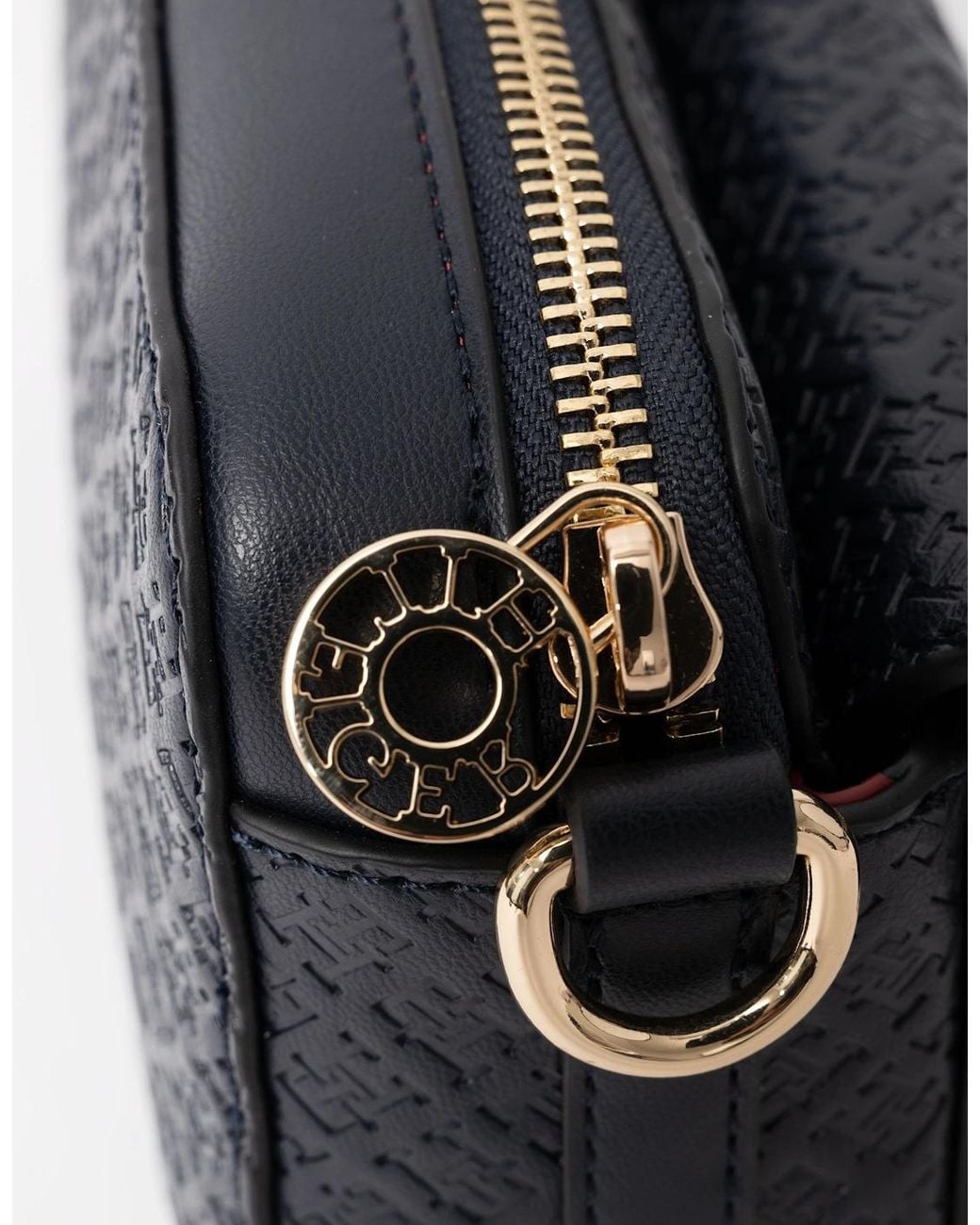 Tommy Hilfiger Blue Th Icon Mono Print Camera Bag