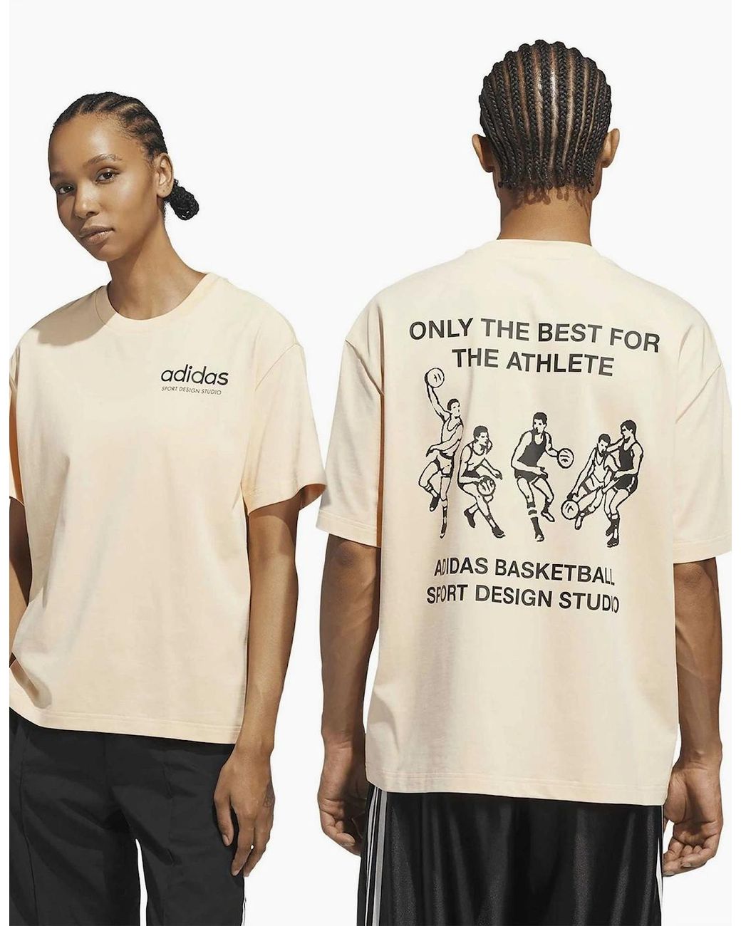 Adidas Natural Asd Otb Tee for men