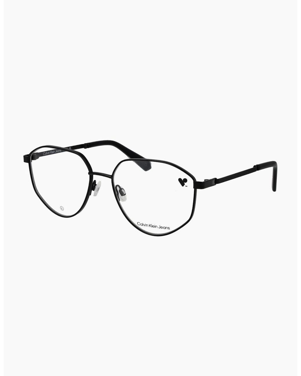 Calvin Klein Brown Jeans Optical Frame Ckj25204 001 55