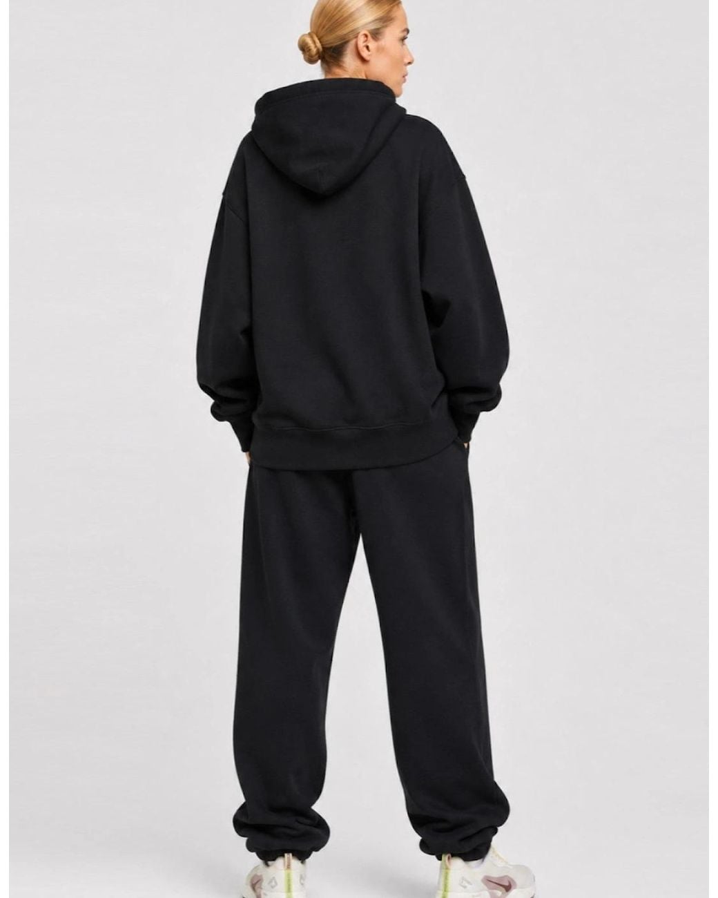 Nike Blue Oversized Phoenix Pullover Hooded Tracksuit