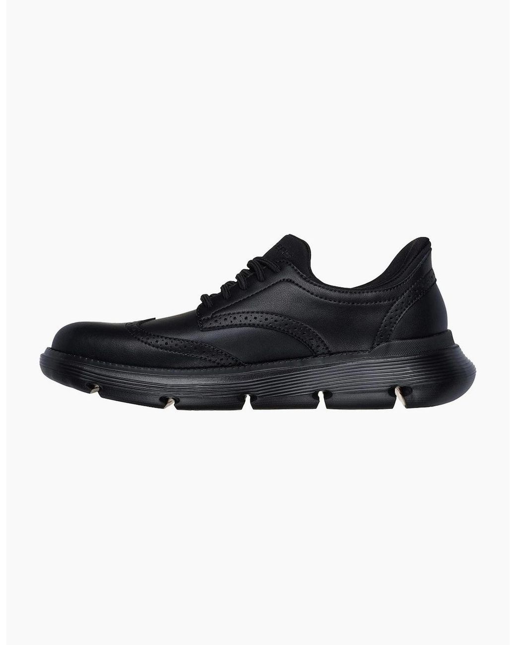 Skechers Black Garza Sully Shoes for men