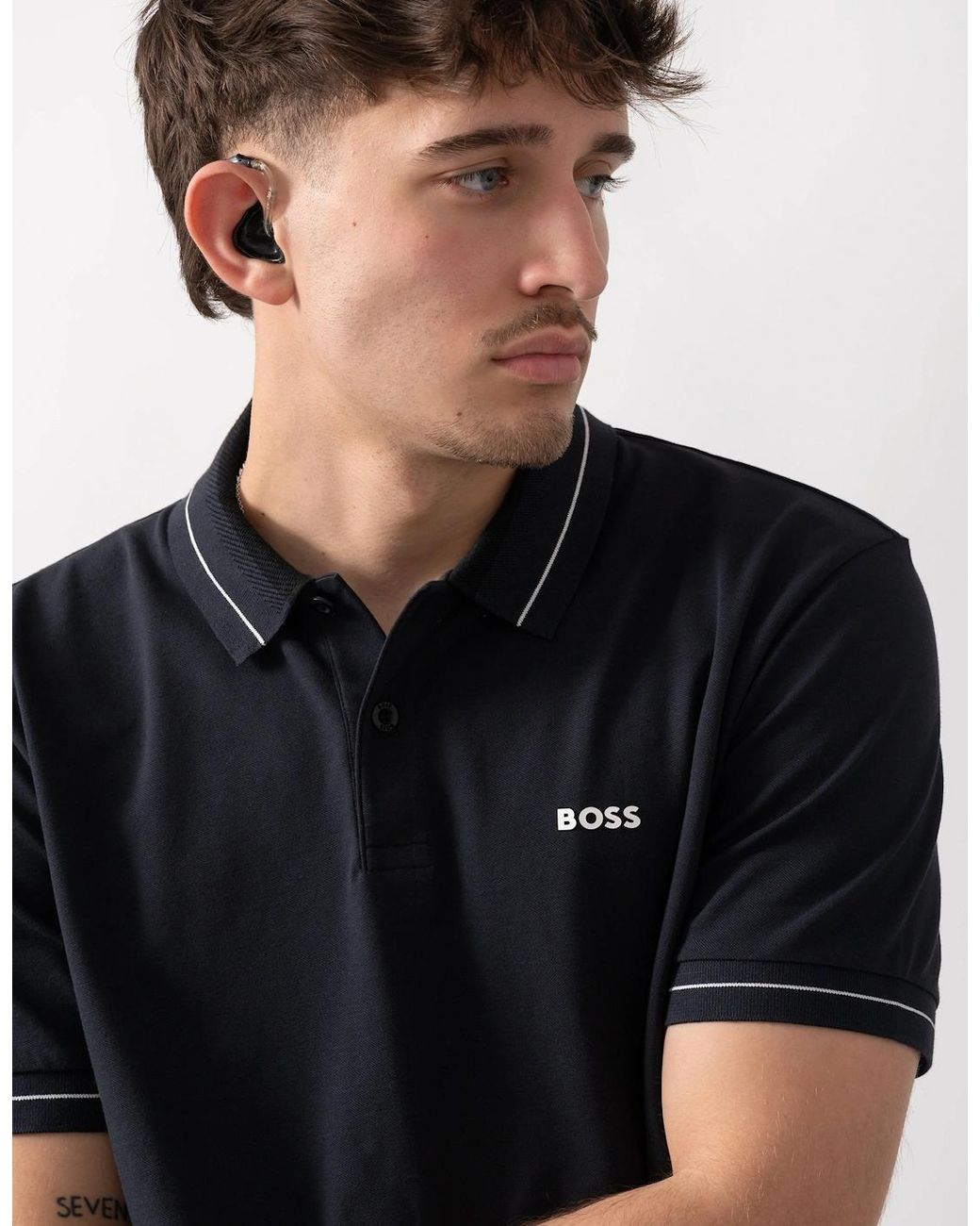 Boss Black Boss Pl_Member Short Sleeve Polo Shirt for men