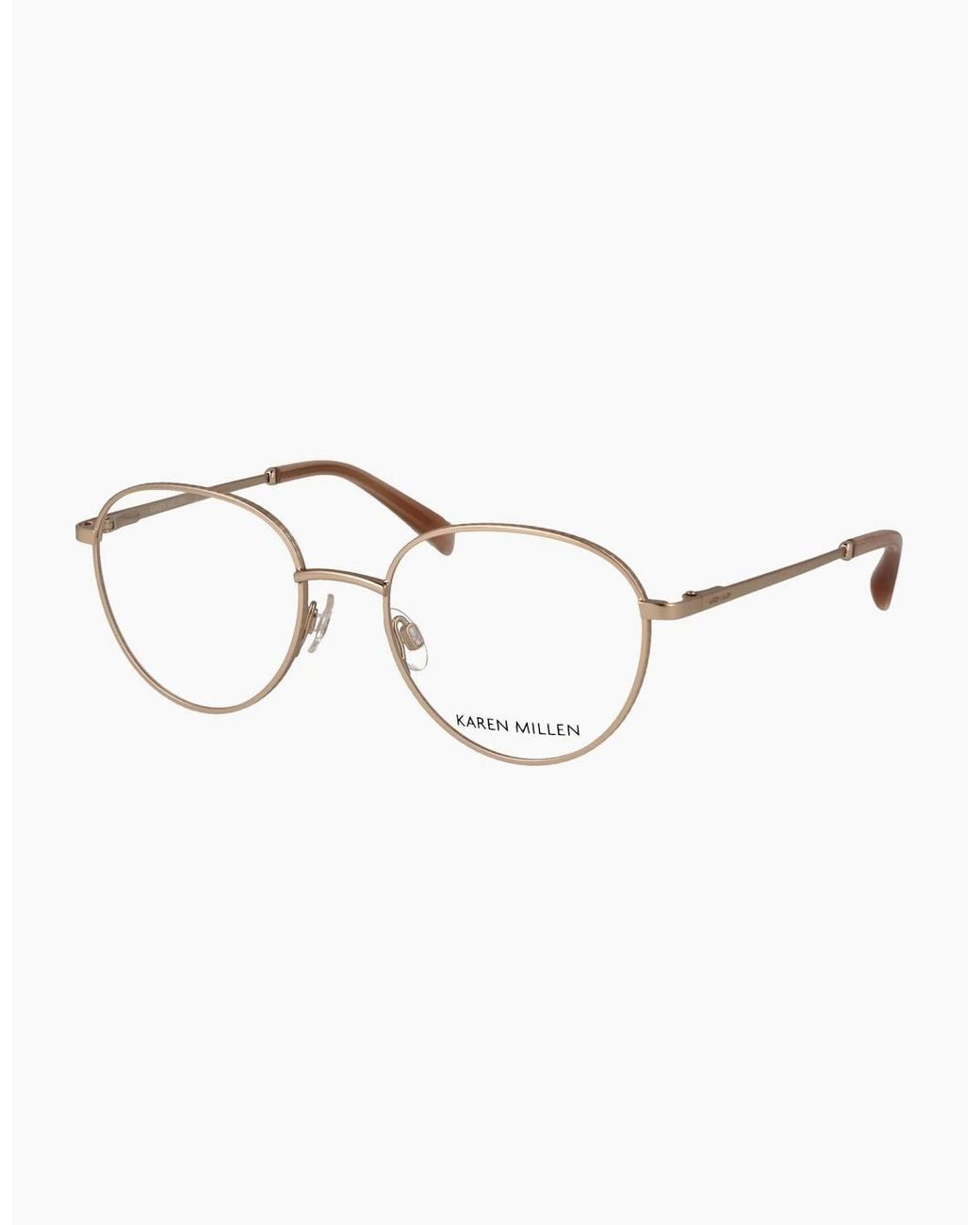 Karen Millen Metallic Optical Frame Km3026 401 50