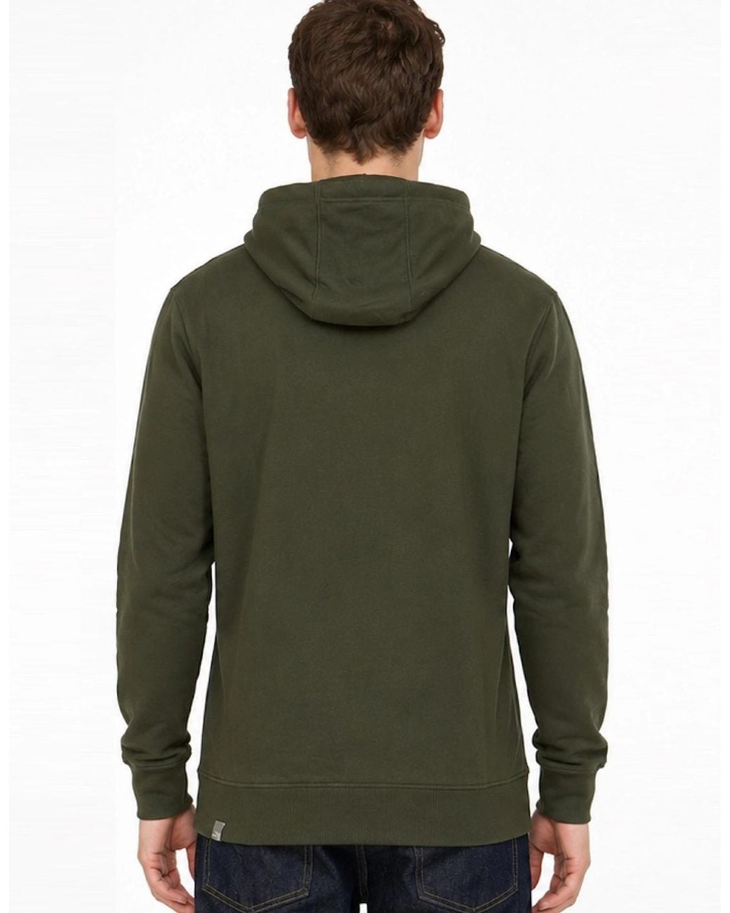 The North Face Green Drew Peak Pullover Hoodie for men